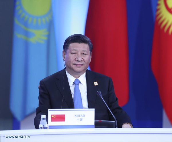 Xi's Speech at the 18th SCO Qingdao Summit Published