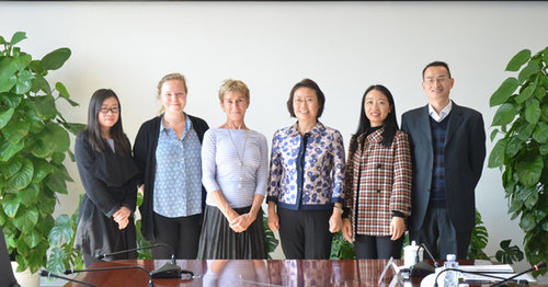 Heads of British Research Institute Visit CWU