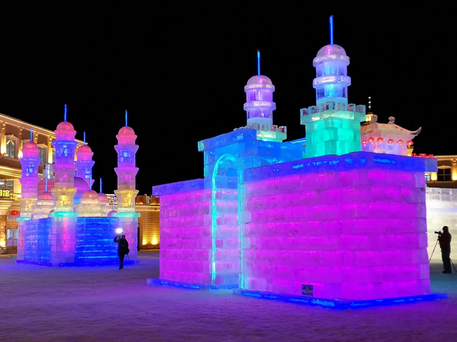 China-Russia-Mongolia Ice Snow Festival Held in Inner Mongolia