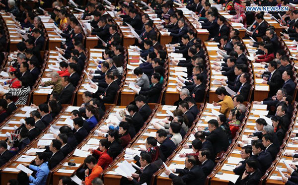 China's National Legislature Starts 2nd Plenary Meeting of Annual Session