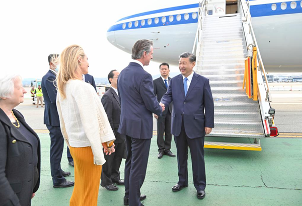 Xi Arrives in San Francisco for Talks with Biden, APEC Meeting