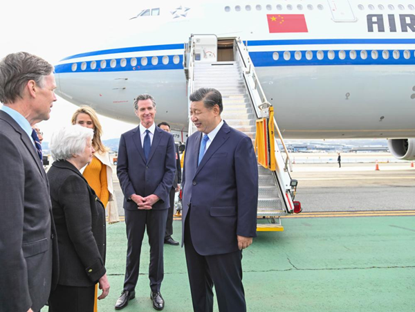 Xi Arrives in San Francisco for Talks with Biden, APEC Meeting