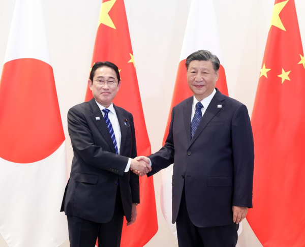 Xi, Kishida Reaffirm Strategic, Mutually Beneficial China-Japan Ties