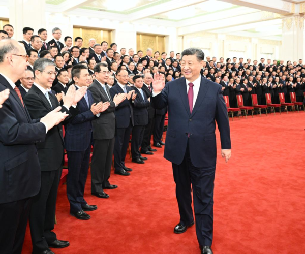 Xi Meets Chinese Diplomatic Envoys to Foreign Countries
