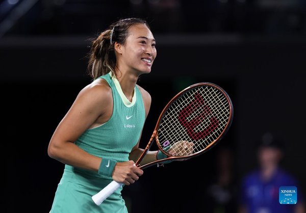 China's Zheng Storms into First Grand Slam Final at Australian Open