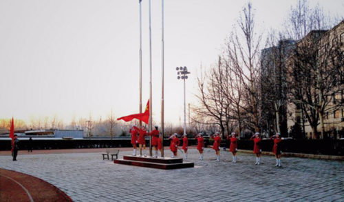 CWU Holds Flag-Raising Ceremony