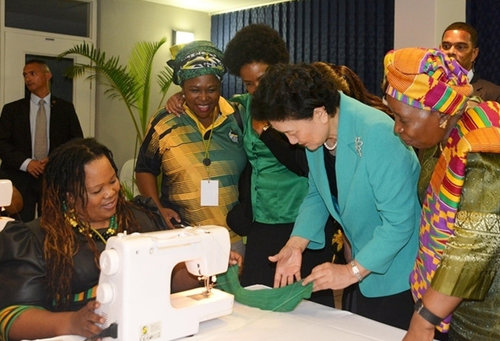 ACWF Donates Sewing Machines to ANCWL of South Africa