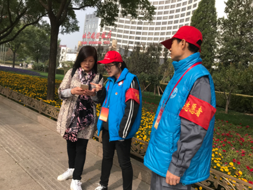 CWU Volunteers Serve the 19th CPC National Congress