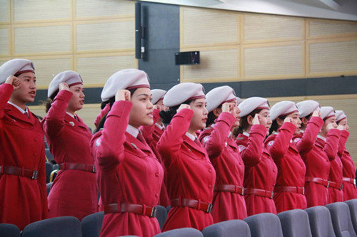 Flag-raising Teams from 13 Beijing Unis Join Exchange Event at CWU