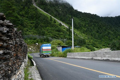 Gyirong Pass Highway Takes New Look After Yrs of Renovation in SW China's Tibet