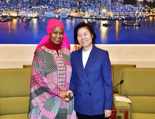 ACWF President Meets with UN Women Chief
