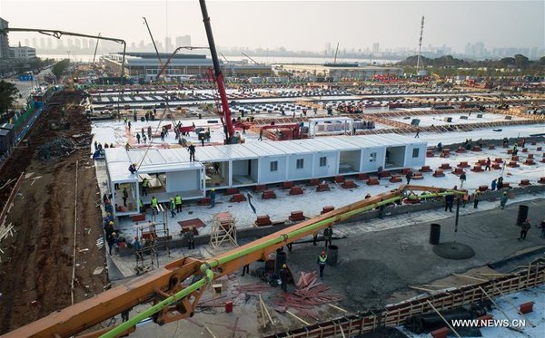 CHINA-HUBEI-WUHAN-LEISHENSHAN HOSPITAL-CONSTRUCTION (CN)