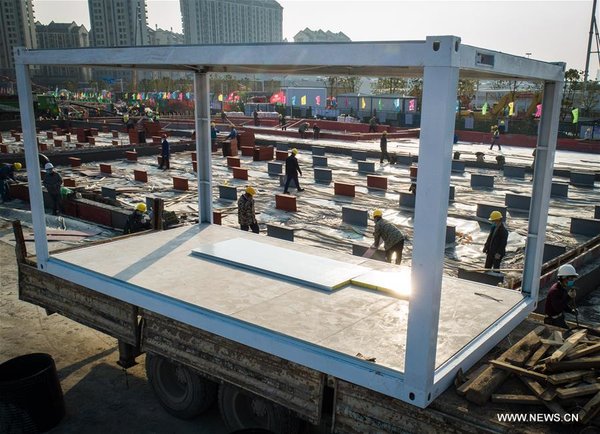 CHINA-HUBEI-WUHAN-LEISHENSHAN HOSPITAL-CONSTRUCTION (CN)