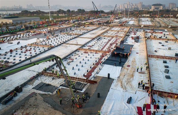 CHINA-HUBEI-WUHAN-LEISHENSHAN HOSPITAL-CONSTRUCTION (CN)