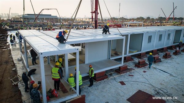 CHINA-HUBEI-WUHAN-LEISHENSHAN HOSPITAL-CONSTRUCTION (CN)