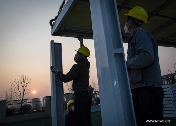 CHINA-HUBEI-WUHAN-LEISHENSHAN HOSPITAL-CONSTRUCTION (CN)