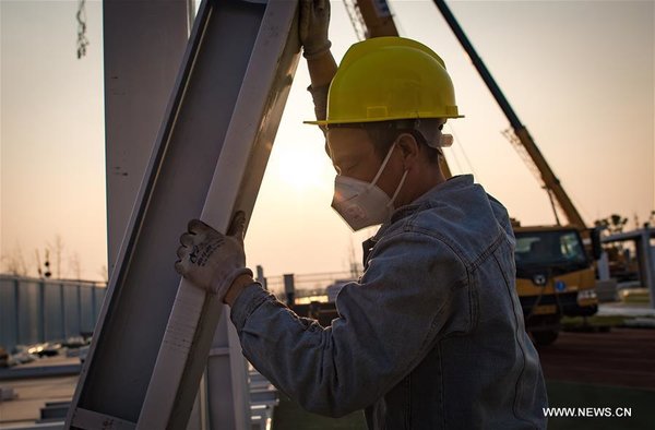 CHINA-HUBEI-WUHAN-LEISHENSHAN HOSPITAL-CONSTRUCTION (CN)