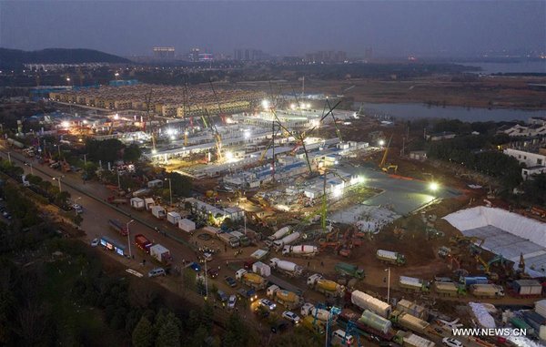 CHINA-WUHAN-HUOSHENSHAN HOSPITAL-CONSTRUCTION (CN)