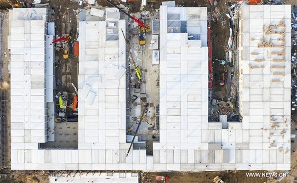 CHINA-WUHAN-HUOSHENSHAN HOSPITAL-CONSTRUCTION (CN)