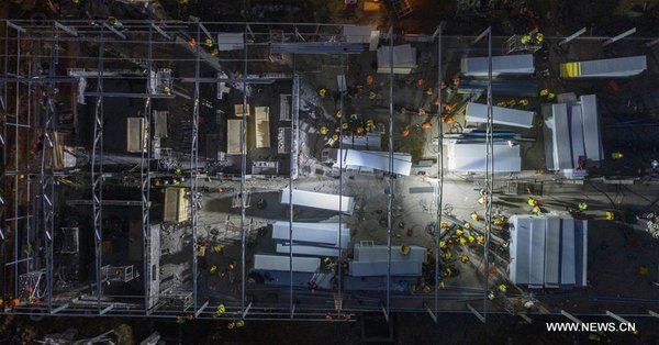 CHINA-WUHAN-HUOSHENSHAN HOSPITAL-CONSTRUCTION (CN)