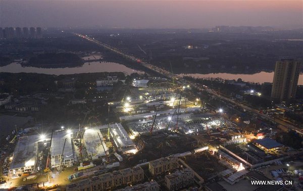 CHINA-WUHAN-HUOSHENSHAN HOSPITAL-CONSTRUCTION (CN)