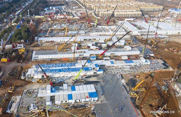 CHINA-WUHAN-HUOSHENSHAN HOSPITAL-CONSTRUCTION (CN)