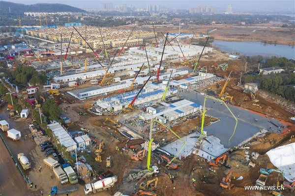 CHINA-WUHAN-HUOSHENSHAN HOSPITAL-CONSTRUCTION (CN)