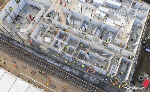 CHINA-WUHAN-HUOSHENSHAN HOSPITAL-CONSTRUCTION (CN)