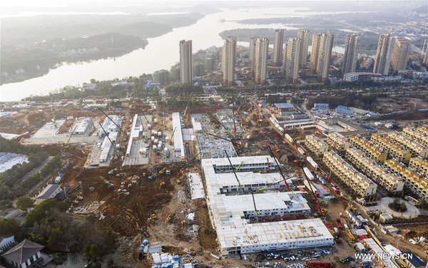 CHINA-WUHAN-HUOSHENSHAN HOSPITAL-CONSTRUCTION (CN)