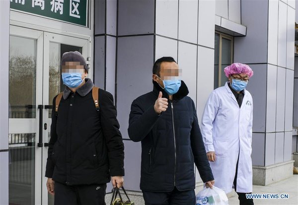 Xinjiang discharges first batch of patients cured of novel coronavirus