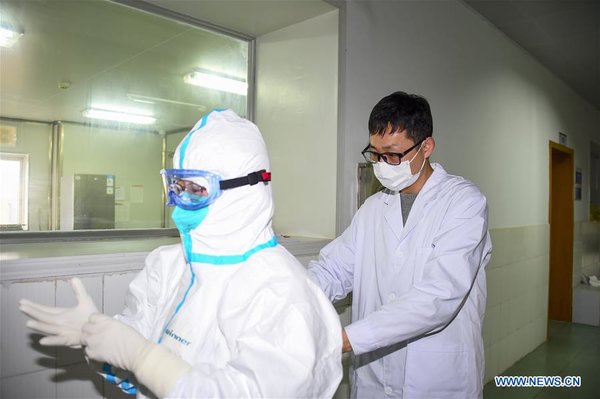 CHINA-HUBEI-XIAOGAN-NCP-LABORATOTY-COUPLE (CN)