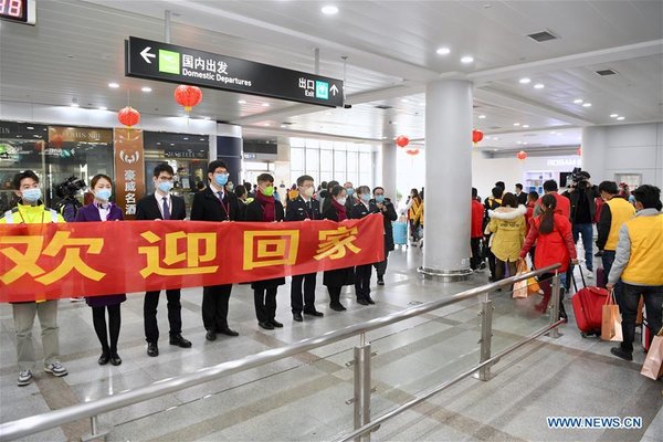 CHINA-FUJIAN-QUANZHOU-CHARTERED FLIGHT-RETURNING MIGRANT WORKERS-BACK TO WORK (CN)