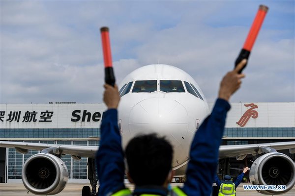 CHINA-SHAANXI-GUANGDONG-CHARTERED PLANE-PRODUCTION RESUMPTION (CN)