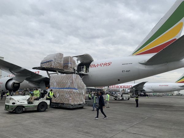 Millions of Masks, COVID-19 Test Kits Donated by Jack Ma Foundation for Africa Arrives in Ethiopia