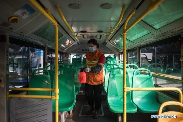 CHINA-HUBEI-WUHAN-PUBLIC TRANSPORTATION SYSTEM-PREPARATION-OPERATION RESTORATION (CN)