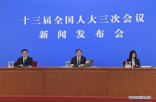 (TWO SESSIONS)CHINA-BEIJING-NPC-PRESS CONFERENCE (CN)