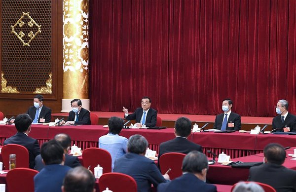 Chinese Leaders Join Discussions with Political Advisors