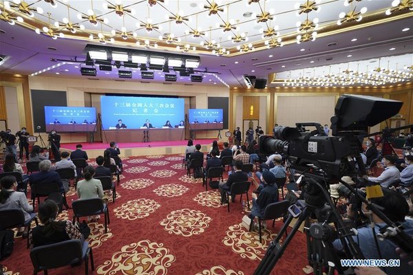 (TWO SESSIONS)CHINA-BEIJING-NPC-PRESS CONFERENCE-WANG YI (CN)