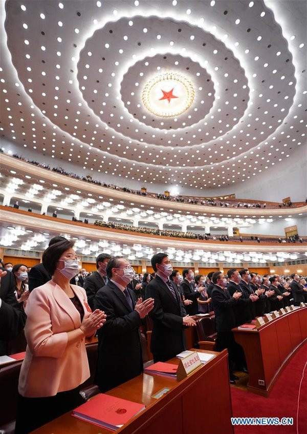 (TWO SESSIONS)CHINA-BEIJING-NPC-ANNUAL SESSION-CLOSING MEETING (CN)