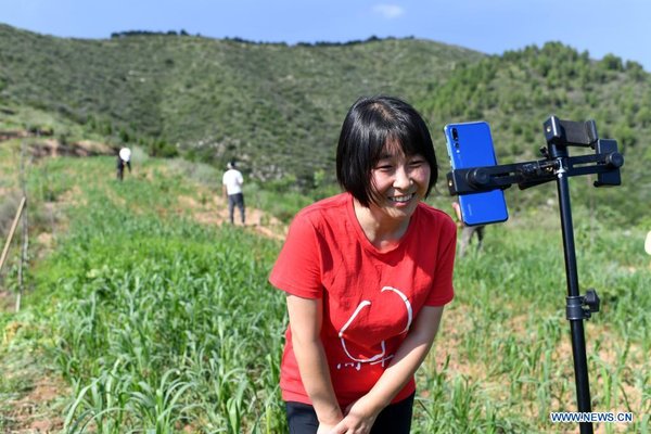 Livestreaming Helps Boost Villagers' Income in North China's Shanxi