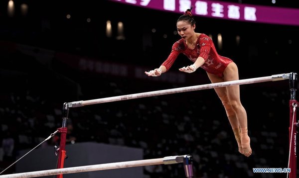 Lu Yufei Crowned as National All Around Gymnastics Queen