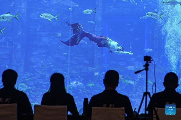 Mermaid Contest Held in Sanya, China's Hainan
