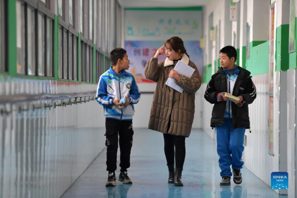 Pic Story: Teacher of Special Education School in China's Jiangxi