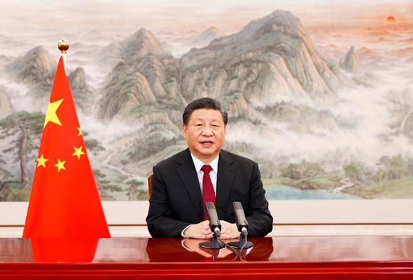 Xi Addresses 2022 WEF Virtual Session