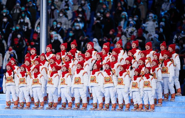Children's Choir from Mountains Wows the World at Beijing 2022 Opening Ceremony
