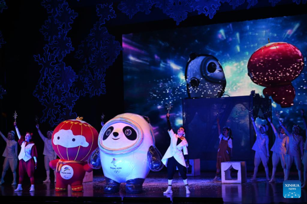 Children's Musical Featuring Beijing 2022 Mascots Staged in Beijing