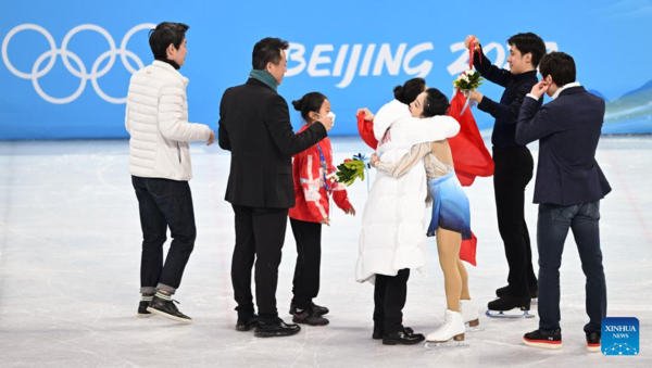 China's Sui/Han Win Figure Skating Pairs Title at Beijing Winter Olympics