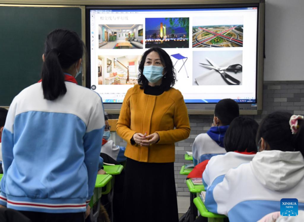 Primary and Secondary Schools Start New Semester Across China