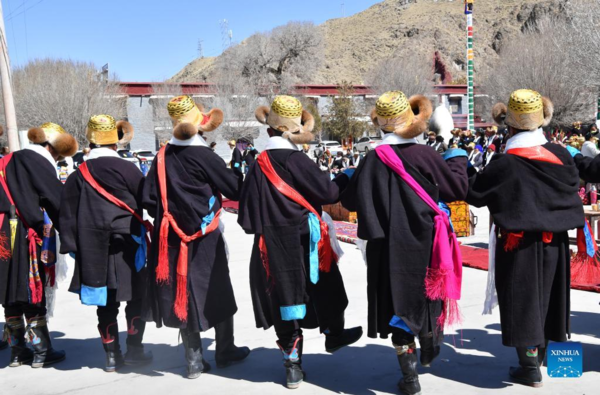 People Celebrate Tibetan New Year in China's Tibet