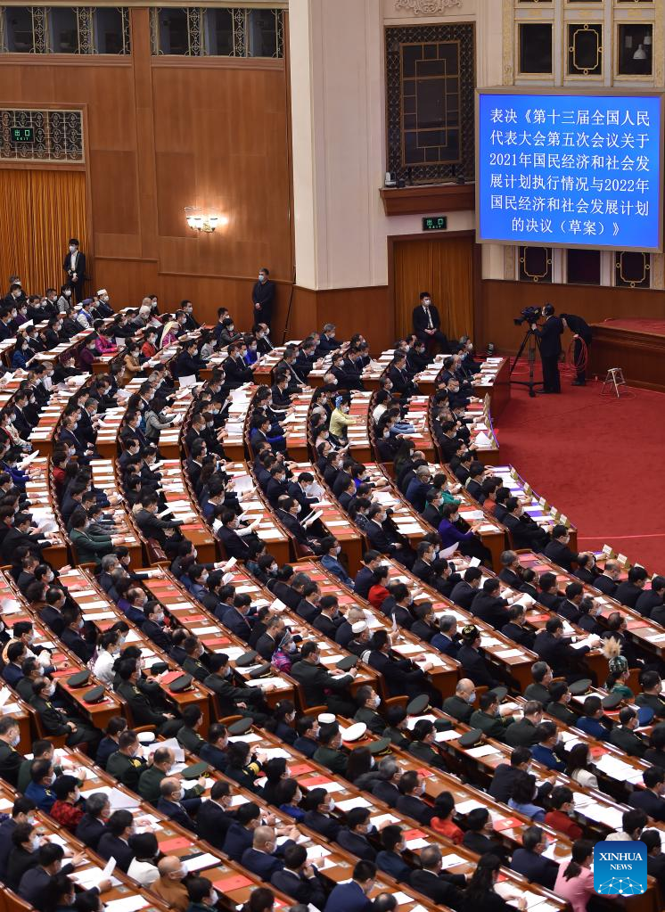 China Focus: China's Top Legislature Wraps up Annual Session